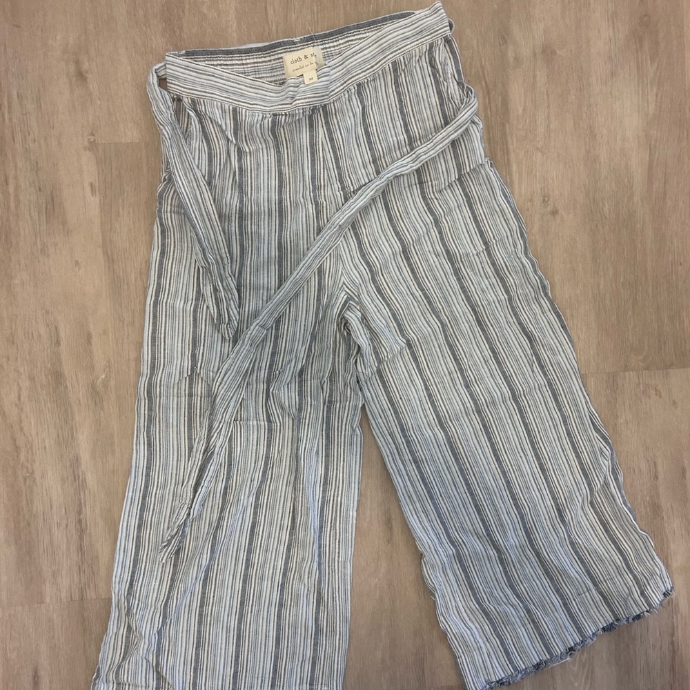 Striped lounge pants!